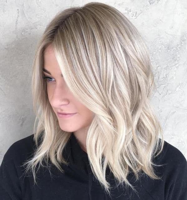 Full Highlight Medium Hair